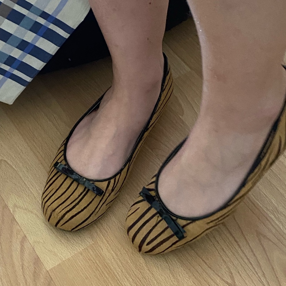 TRENDY BALLET FLATS/SLIPPERS VAN ELI PERFECT CONDITION